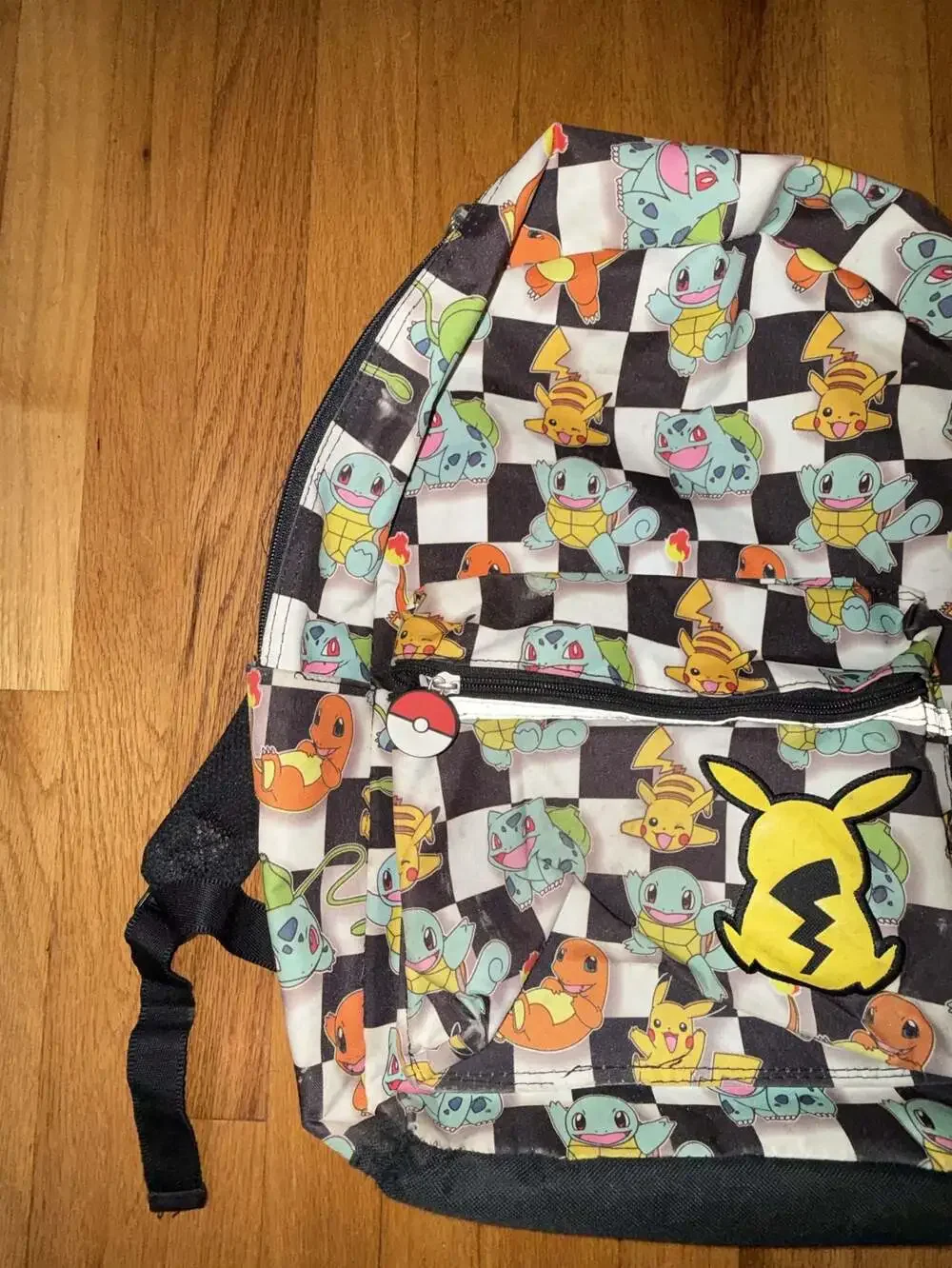 Pokemon Backpack Pikachu Bulbasaur Squirtle Charmander Kids Back To School